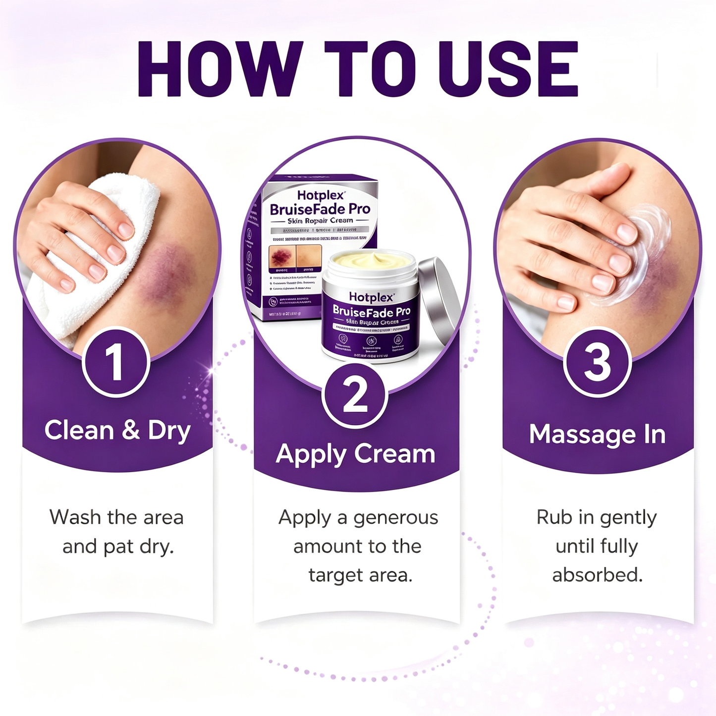 Bruise Fade Pro™ Advanced Bruise Recovery Cream – Arnica & Vitamin K Skin Repair Formula